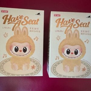 Have A Seat Plush Toy labubu popmart